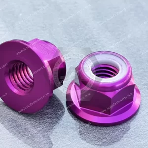 Colour Nylon Ring flange lock nut