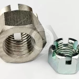 Hexagon Castel nut fine pitch thread
