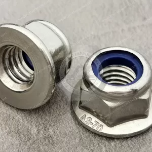 Nylon insert flange locknut