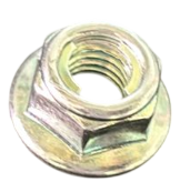Torque type hexagon nut with flange