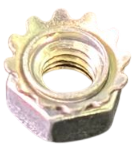 Lock-nuts with tooth washer